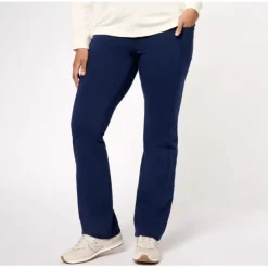 Active Duo Stretch Regular Lightly Boot Pant w/ Pockets - a world of fashionable women's clothing, including a wide selection of dresses and trendy accessories.< Fashion