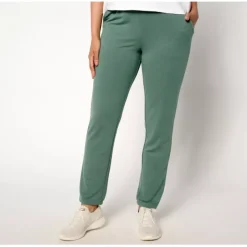 Active Petite Soft Blend Knit Slim Straight Ankle Pant - a world of fashionable women's clothing, including a wide selection of dresses and trendy accessories.< Fashion