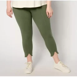 Active Regular Duo Stretch Slim-Leg Crop Pants - a world of fashionable women's clothing, including a wide selection of dresses and trendy accessories.< Fashion