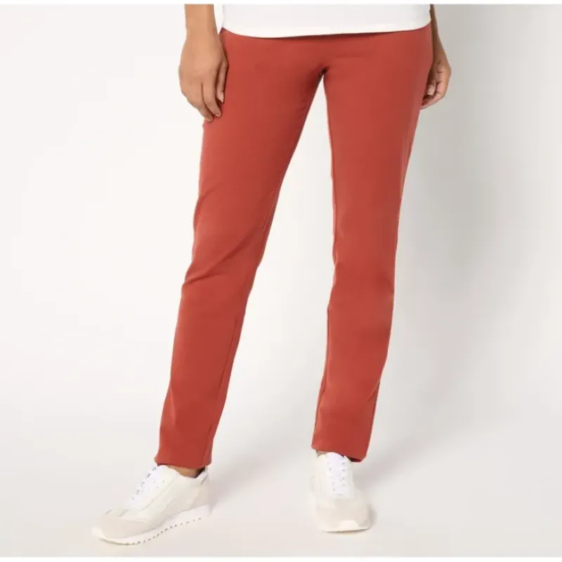 Active Regular Duo Stretch Slim Straight Pants - a world of fashionable women's clothing, including a wide selection of dresses and trendy accessories.> Online