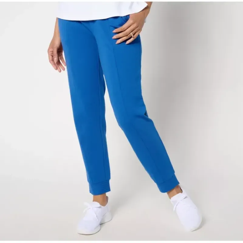 Active Regular French Terry Slim Straight Ankle Pant - a world of fashionable women's clothing, including a wide selection of dresses and trendy accessories.< Fashion