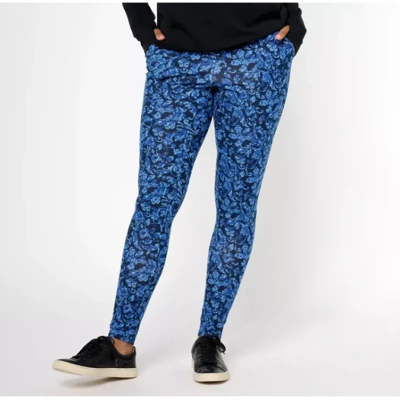 Active Regular Printed Duo Stretch Legging with Pintuck - a world of fashionable women's clothing, including a wide selection of dresses and trendy accessories.< Fashion
