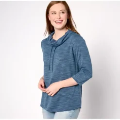 Active Soft Blend Knit Cowl Neck Top - a world of fashionable women's clothing, including a wide selection of dresses and trendy accessories.> Best