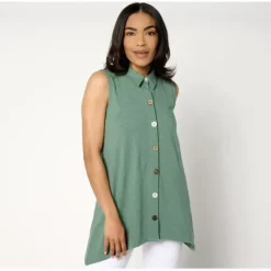 Adaptive Texture Knit Shark Bite Hem Tunic - a world of fashionable women's clothing, including a wide selection of dresses and trendy accessories.< Fashion