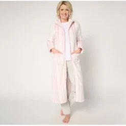 Anne Klein Cable Plush Zip Lounger - a world of fashionable women's clothing, including a wide selection of dresses and trendy accessories.< Shop All