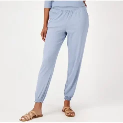 Anybody Brushed Rib Ruffle Hem Pants - a world of fashionable women's clothing, including a wide selection of dresses and trendy accessories.< Shop All
