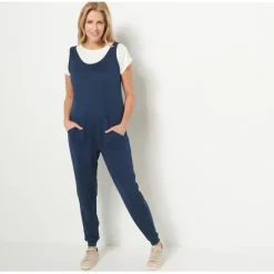 Anybody Petite Brushed Jersey Jumpsuit and Tee Layering Set - a world of fashionable women's clothing, including a wide selection of dresses and trendy accessories.< Shop All