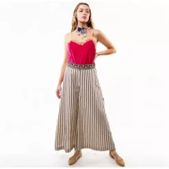 Aratta Derby Princess Stripe Wide Leg Pants - a world of fashionable women's clothing, including a wide selection of dresses and trendy accessories.< Fashion
