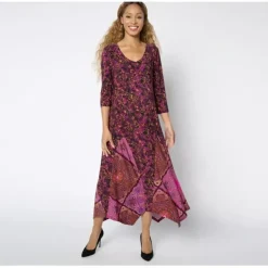 Attitudes by Renee Como Jersey Regular Godet Maxi Dress - a world of fashionable women's clothing, including a wide selection of dresses and trendy accessories.< Dresses