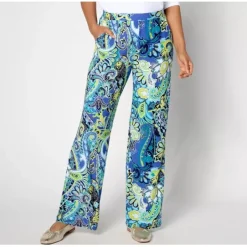 Attitudes by Renee Como Jersey Petite Wide Leg Pants - a world of fashionable women's clothing, including a wide selection of dresses and trendy accessories.< Fashion