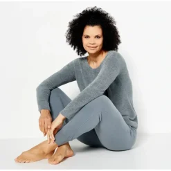 Barefoot Dreams CozyChic Ultra Lite Top w/ Malibu Pant Lounge Set - a world of fashionable women's clothing, including a wide selection of dresses and trendy accessories.> Fashion