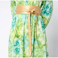 BEAUTIFUL by Lawrence Zarian Faux Leather Obi Belt - a world of fashionable women's clothing, including a wide selection of dresses and trendy accessories.> Online