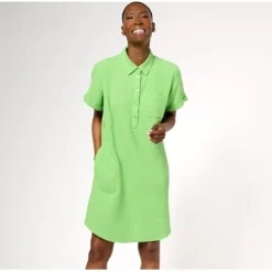 Belle Beach by Kim Gravel Gauze Popover Shirt Dress - a world of fashionable women's clothing, including a wide selection of dresses and trendy accessories.< Dresses