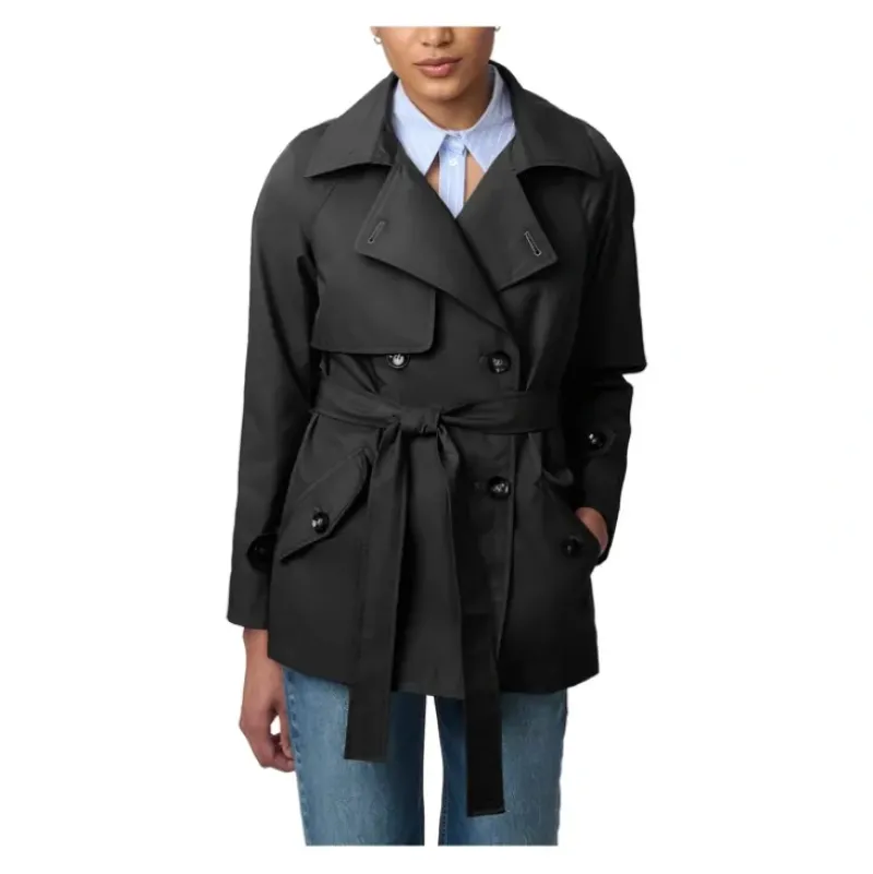 Bernardo Short Belted Packable Trench Coat - a world of fashionable women's clothing, including a wide selection of dresses and trendy accessories.> Fashion