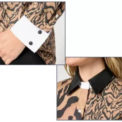 by Stacy London Addable Faux Leather Collar Cuffs - a world of fashionable women's clothing, including a wide selection of dresses and trendy accessories.> Cheap
