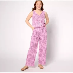 By the Beach Regular Knit Sleeveless Jumpsuit - a world of fashionable women's clothing, including a wide selection of dresses and trendy accessories.< Fashion