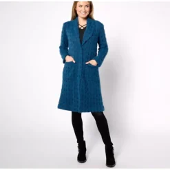 Dennis Basso Sweater Knit Jacquard Cardigan - a world of fashionable women's clothing, including a wide selection of dresses and trendy accessories.> Clearance