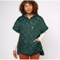 Dennis Basso Zip Front Poncho - a world of fashionable women's clothing, including a wide selection of dresses and trendy accessories.> Store