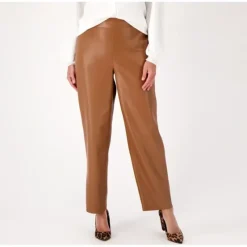 Girl With Curves Vegan Leather Tall Crop Pants - a world of fashionable women's clothing, including a wide selection of dresses and trendy accessories.> Best Sale
