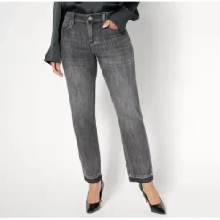 Liverpool Los Angeles Liv Slim Letdown Hem Jean -Hindsdale - a world of fashionable women's clothing, including a wide selection of dresses and trendy accessories.< Fashion