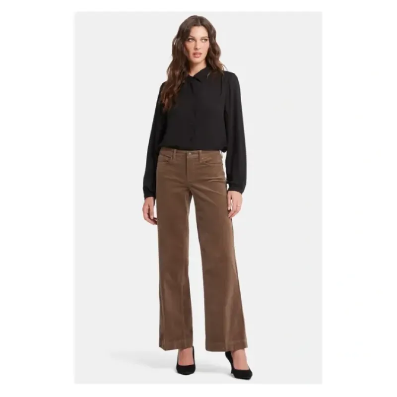 NYDJ Teresa Wide Leg Corduroy Pants - a world of fashionable women's clothing, including a wide selection of dresses and trendy accessories.< Fashion