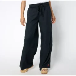 Peace Love World Regular Lyocell Pull-On Pant - Black - a world of fashionable women's clothing, including a wide selection of dresses and trendy accessories.> Shop