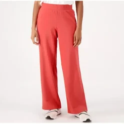 Sport Savvy Petite French Terry Wide Leg Pant - a world of fashionable women's clothing, including a wide selection of dresses and trendy accessories.< Fashion