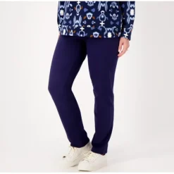 Sport Savvy Regular French Terry Straight Leg Pant - a world of fashionable women's clothing, including a wide selection of dresses and trendy accessories.< Fashion