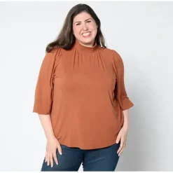 Studio Park X Ali Carr Smocked Neck Knit Top - a world of fashionable women's clothing, including a wide selection of dresses and trendy accessories.< Fashion