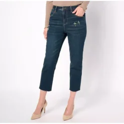 Studio Park x Amy Stran Tall Distressed Hem Indigo Jean - a world of fashionable women's clothing, including a wide selection of dresses and trendy accessories.> Sale