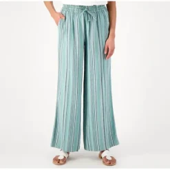 Studio Park x Kerstin Lindquist Regular Striped Linen Pant - a world of fashionable women's clothing, including a wide selection of dresses and trendy accessories.< Fashion