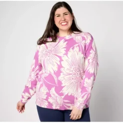 Studio Park x Leah Williams Floral Daze Sweater - a world of fashionable women's clothing, including a wide selection of dresses and trendy accessories.< Fashion