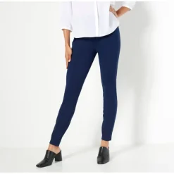 Susan Graver Petite Ponte Knit Leggings w/ Seam Detail - a world of fashionable women's clothing, including a wide selection of dresses and trendy accessories.> Outlet