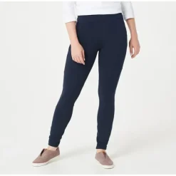 Susan Graver Weekend Tall Premium Stretch Ankle Leggings - a world of fashionable women's clothing, including a wide selection of dresses and trendy accessories.> Outlet