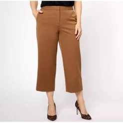 Tailored by Susan Graver Pet Bi Stretch Zip Culottes - a world of fashionable women's clothing, including a wide selection of dresses and trendy accessories.< Shop All