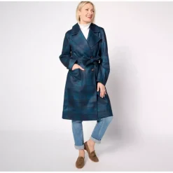 Thread Collection Trench Patterned Trench Coat - a world of fashionable women's clothing, including a wide selection of dresses and trendy accessories.> Sale