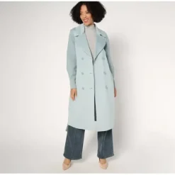 Thread Collective Mixed Media Double Face Coat - a world of fashionable women's clothing, including a wide selection of dresses and trendy accessories.> Hot