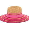 Trina by Trina Turk Tuscany Striped Bell SunHat - a world of fashionable women's clothing, including a wide selection of dresses and trendy accessories.< Hat