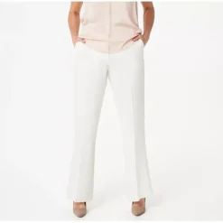 Vince Camuto Parisian Crepe Straight- Leg Pants - a world of fashionable women's clothing, including a wide selection of dresses and trendy accessories.< Shop All