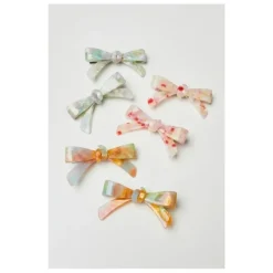 Violet and Brooks Acetate Marble Bow AlligatorClip Duo - a world of fashionable women's clothing, including a wide selection of dresses and trendy accessories.> Discount