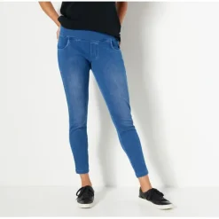 Women with Control Petite Prime Stretch Denim Leggings - a world of fashionable women's clothing, including a wide selection of dresses and trendy accessories.< Shop All