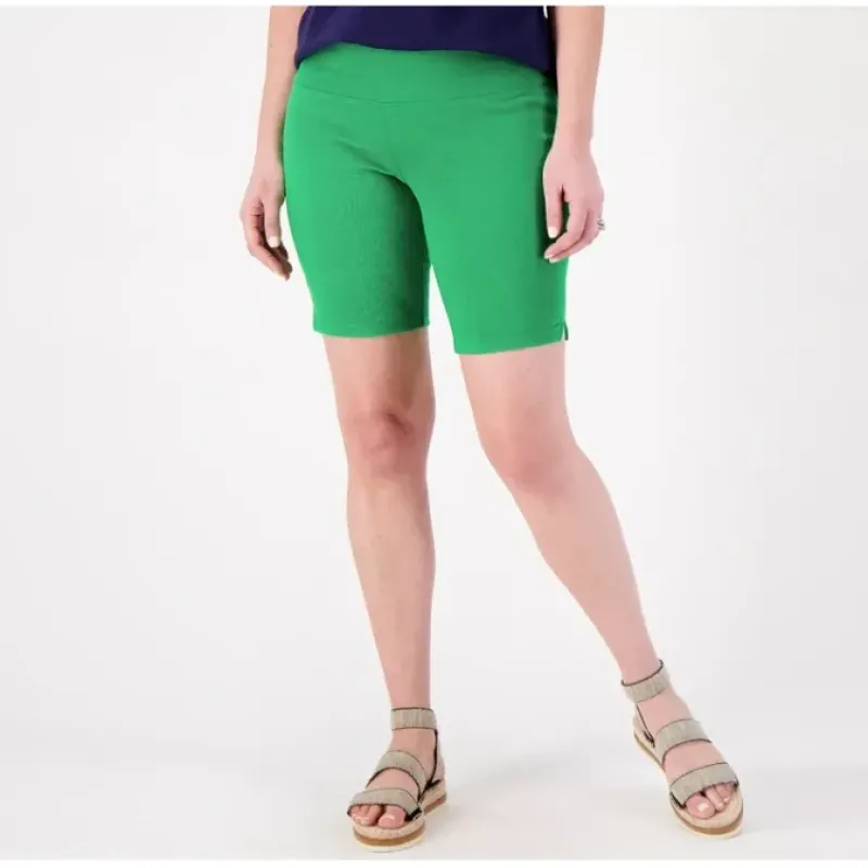 Women with Control Prime Stretch Denim 9" Walking Shorts - a world of fashionable women's clothing, including a wide selection of dresses and trendy accessories.< Shop All