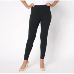 Women with Control Regular Pull On Luxe Ponte Leggings - a world of fashionable women's clothing, including a wide selection of dresses and trendy accessories.< Shop All