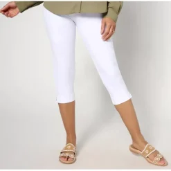 Women With Control Regular Knit Pull On Capri Pant - a world of fashionable women's clothing, including a wide selection of dresses and trendy accessories.< Shop All