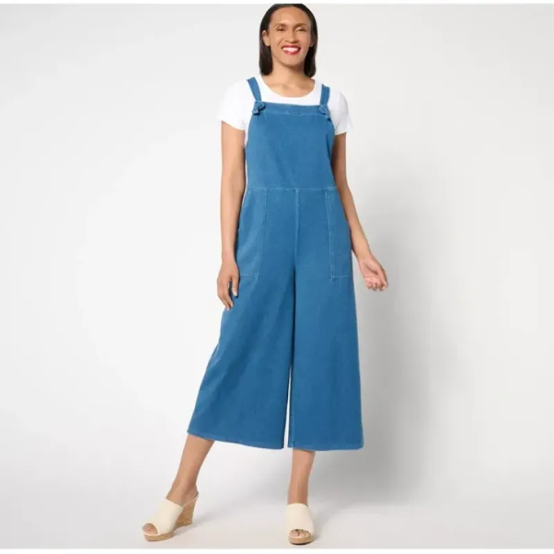 Women with Control Regular Prime Stretch 2 Denim Overalls - a world of fashionable women's clothing, including a wide selection of dresses and trendy accessories.< Shop All