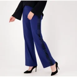 Women with Control Tall Cotton Jersey Wide Leg Tuxedo Pant - a world of fashionable women's clothing, including a wide selection of dresses and trendy accessories.> Fashion
