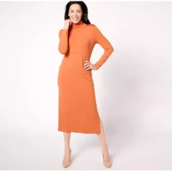 Women with Control Tall Finespun Jersey Tummy Control Midi Dress - a world of fashionable women's clothing, including a wide selection of dresses and trendy accessories.< Dresses
