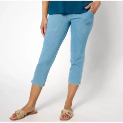 Women With Control Tall Prime Stretch Denim Crop Pants - a world of fashionable women's clothing, including a wide selection of dresses and trendy accessories.> Clearance