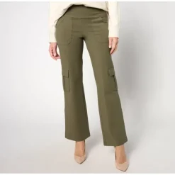 Women with Control Tall Tummy Control Boot-cut Cargo Trousers - a world of fashionable women's clothing, including a wide selection of dresses and trendy accessories.> Hot