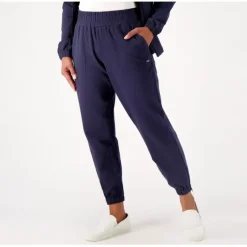 zuda Knit Twill Trailblazer Jogger - a world of fashionable women's clothing, including a wide selection of dresses and trendy accessories.< Shop All
